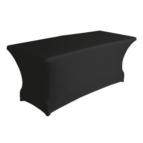 Housse Lycra pour table Noire