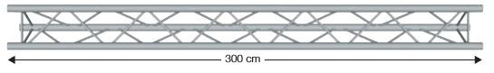 Poutre aluminium 300...