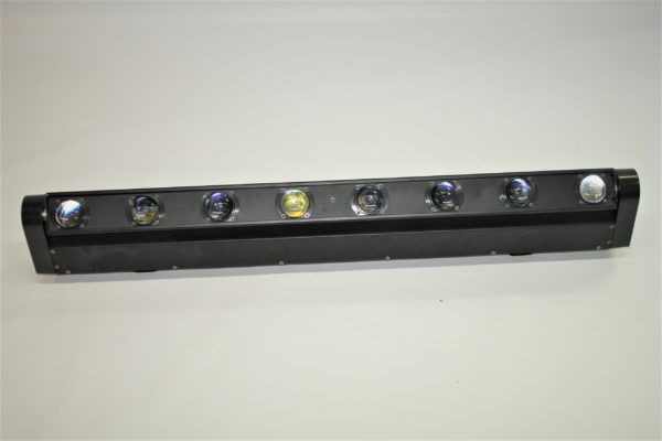 Barre led beam rotative 8*10W