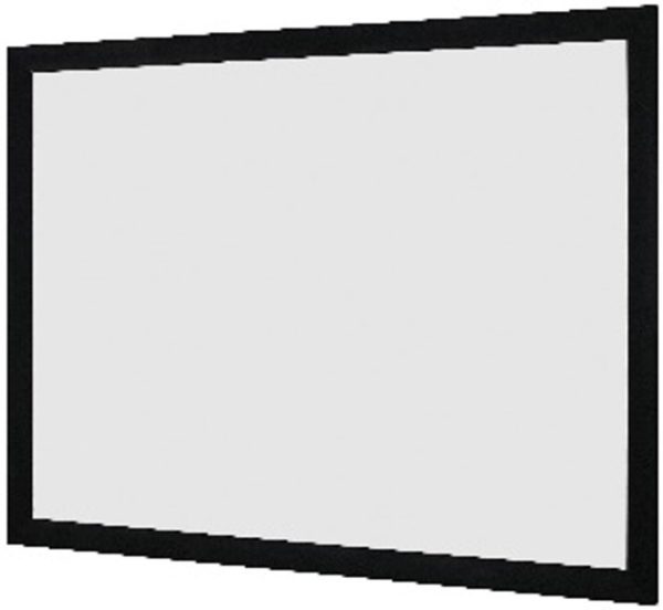 Ecran video cadre aluminium translucide ou blanc