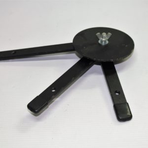 Platine sol ronde fixation projecteur
