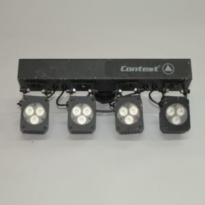 TRI4U 12 leds tricolore RGB 12*3W