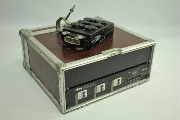 Bloc de puissance gradateur botex DPX620 6 voies 2KW sur Harting + câble 20m