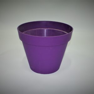 Cache Pot de Fleur Mauve