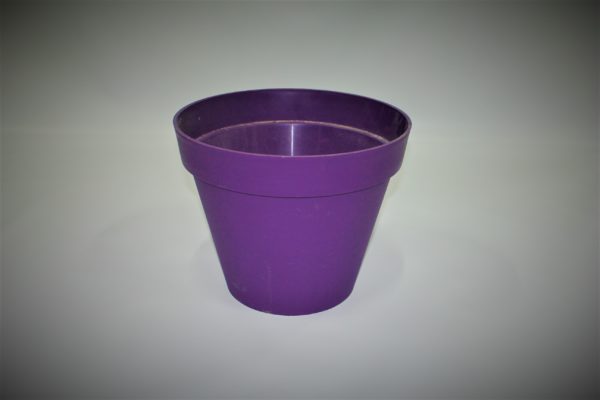 Cache Pot de Fleur Mauve