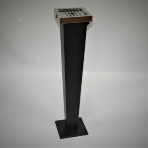Cendrier métallique Design sur pied