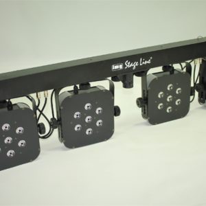 Projecteur led sur pied + pédale 4*7 led de 3W