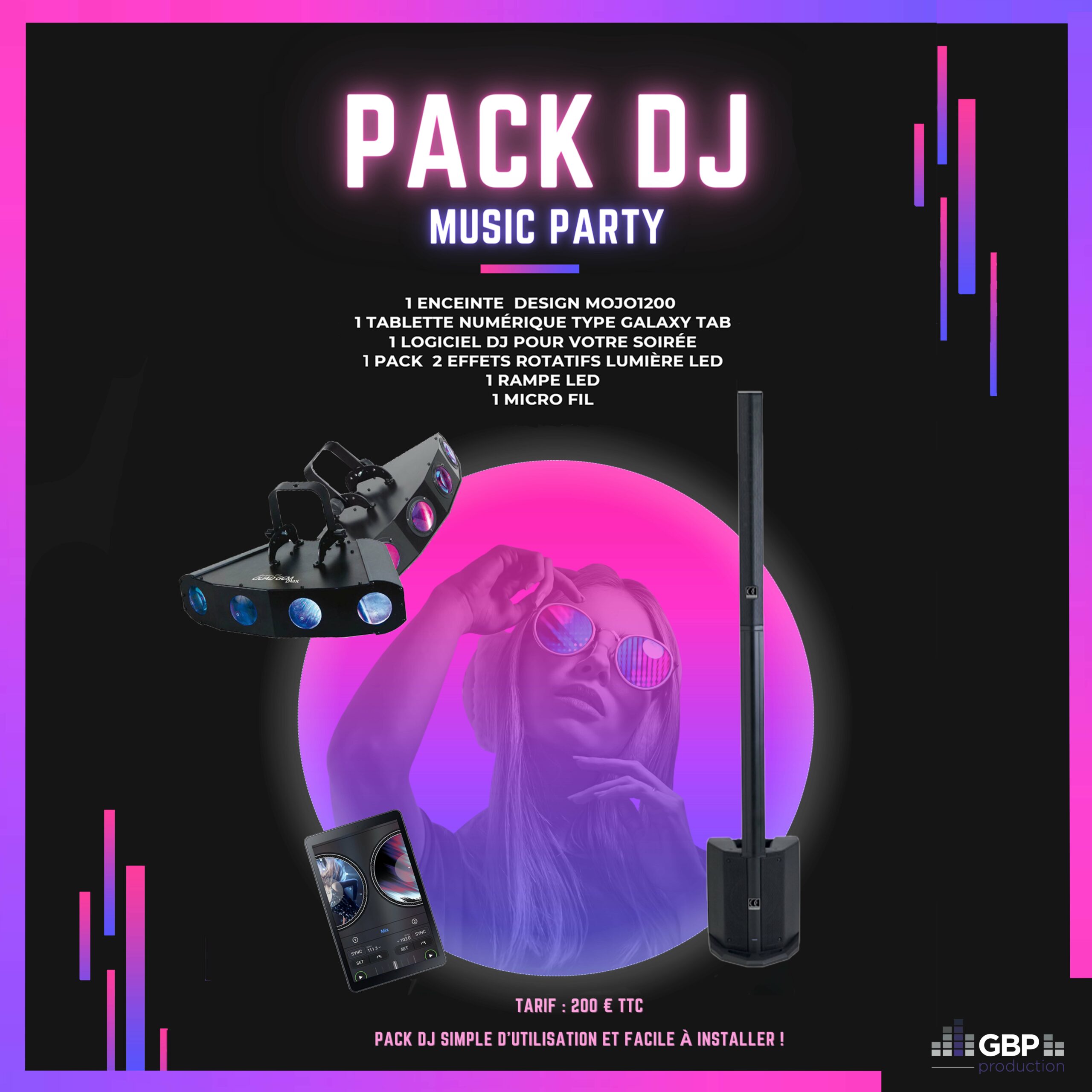 Pack DJ - GBP Production
